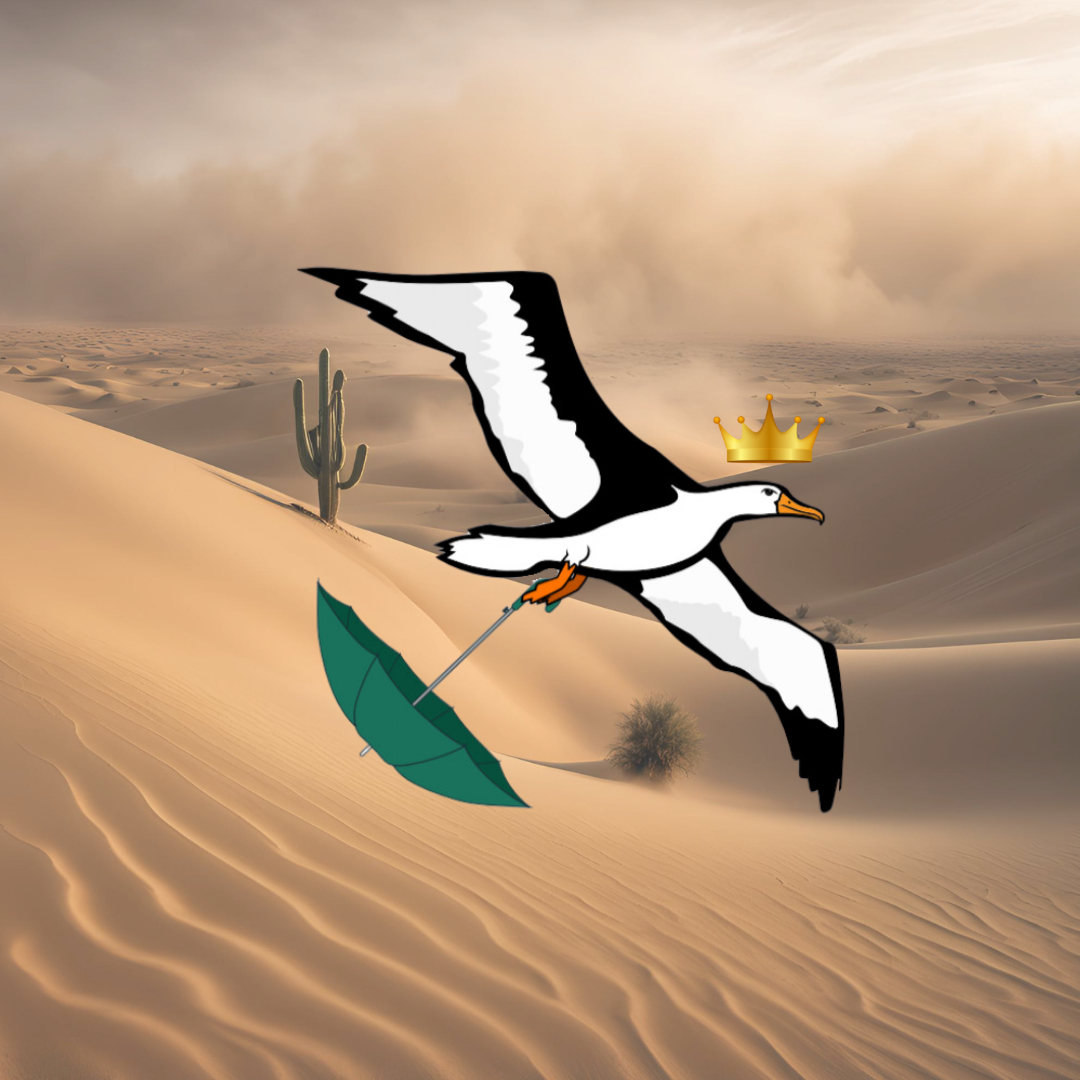 OG Collection '12x12' Physical Print - Eagle Level - Sandstorm Background