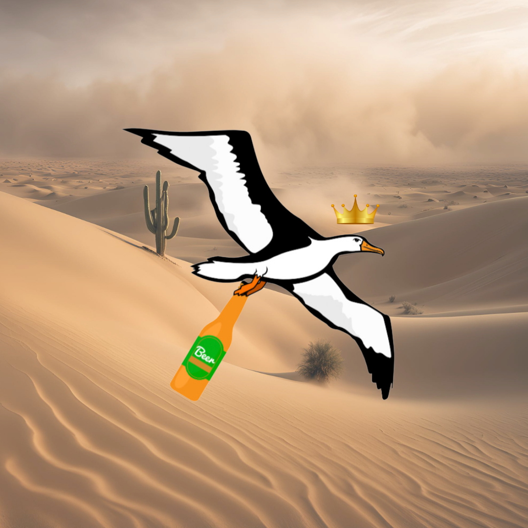 OG Collection '12x12' Physical Print - Eagle Level - Sandstorm Background