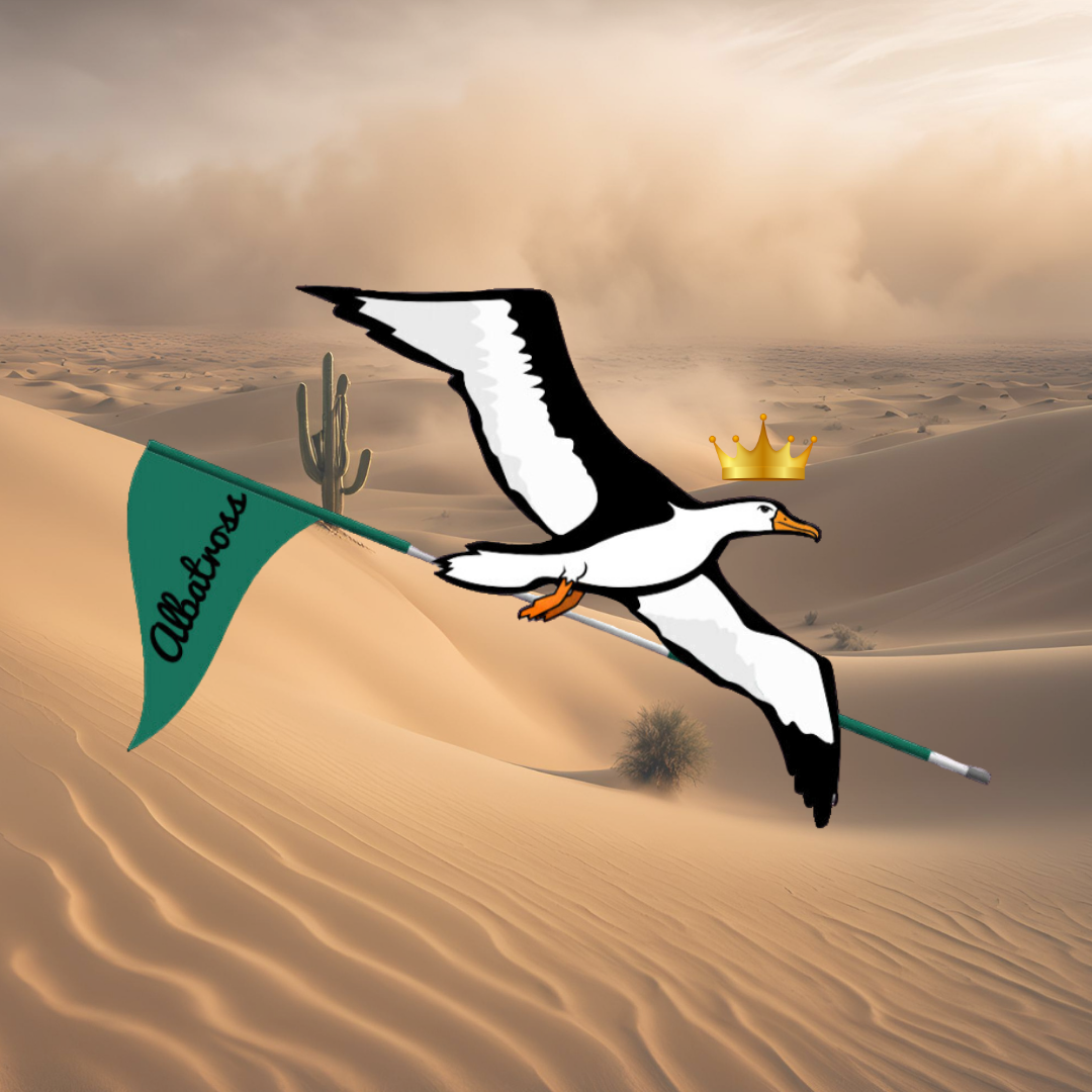 OG Collection '12x12' Physical Print - Eagle Level - Sandstorm Background