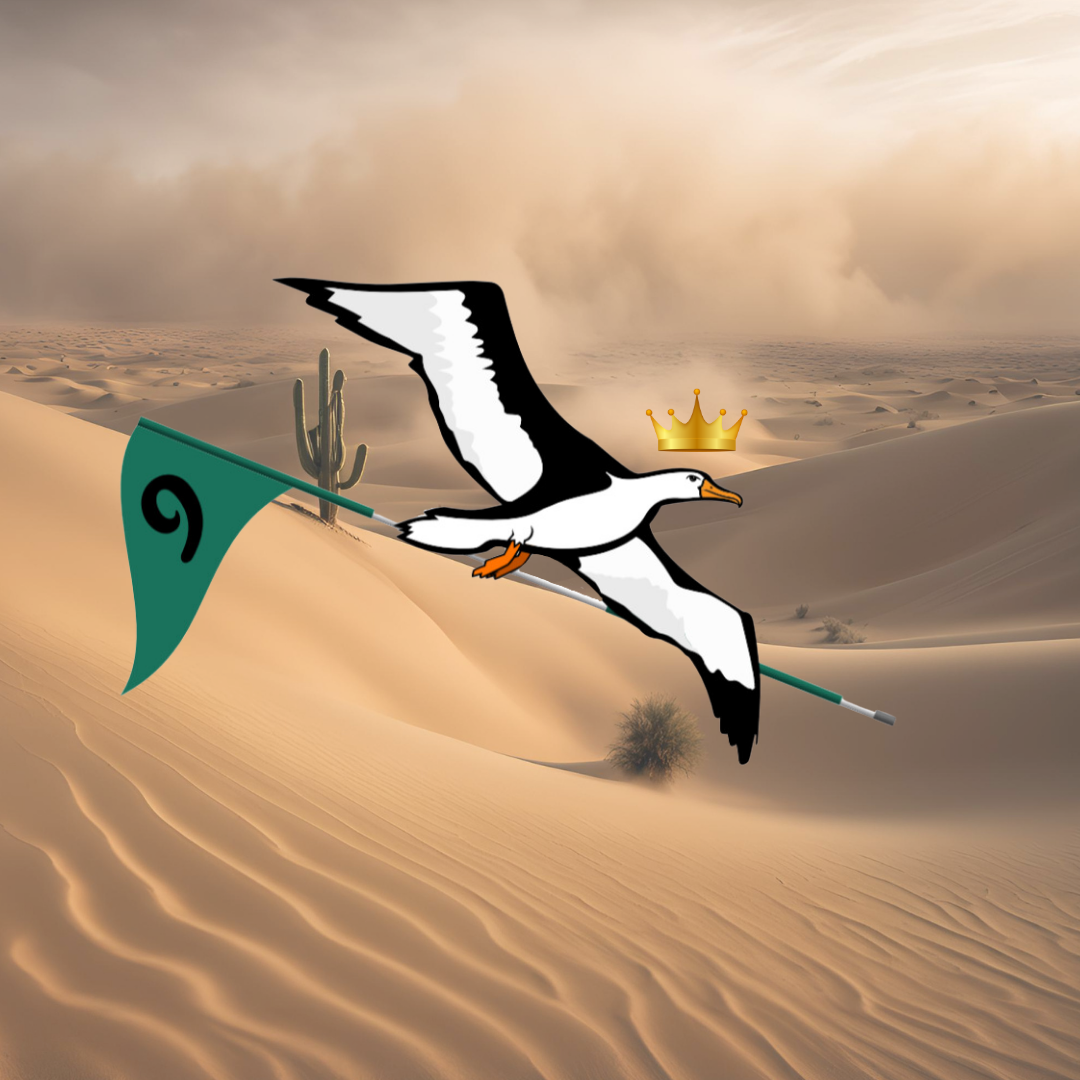 OG Collection '12x12' Physical Print - Eagle Level - Sandstorm Background