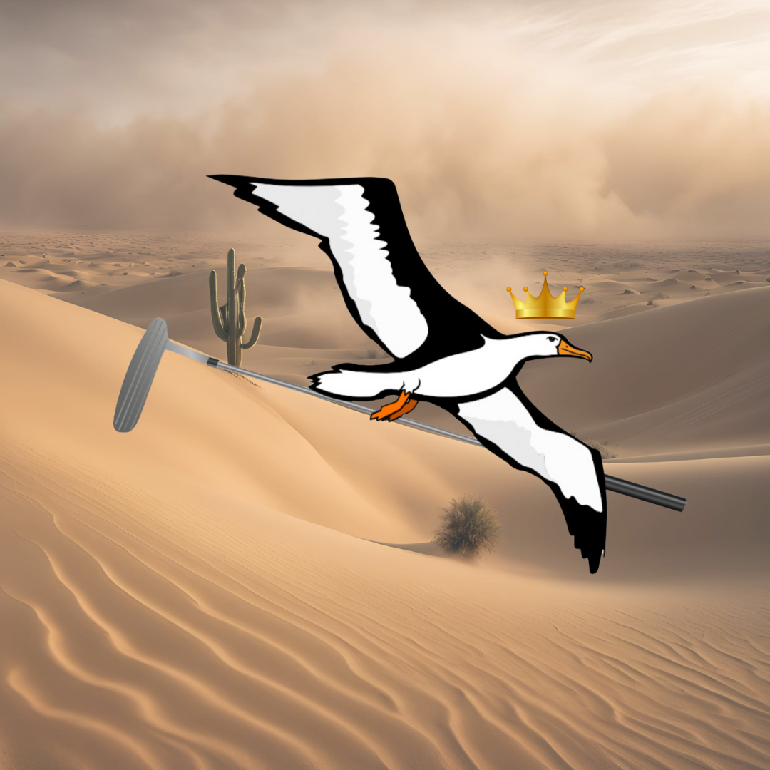OG Collection '12x12' Physical Print - Eagle Level - Sandstorm Background