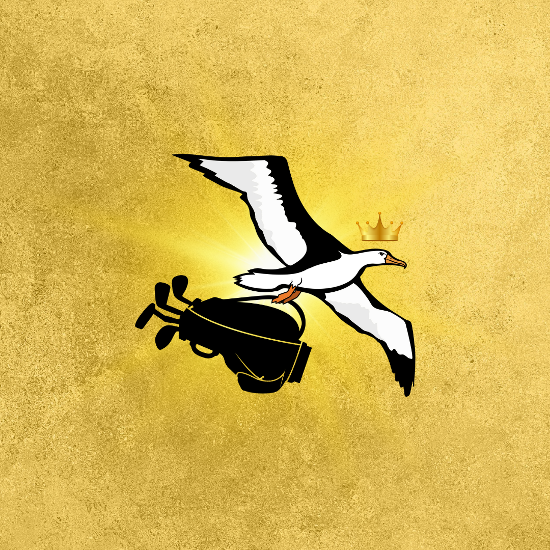 OG Collection '12x12' Physical Print - Albatross Gold Level - Gold Foil Background