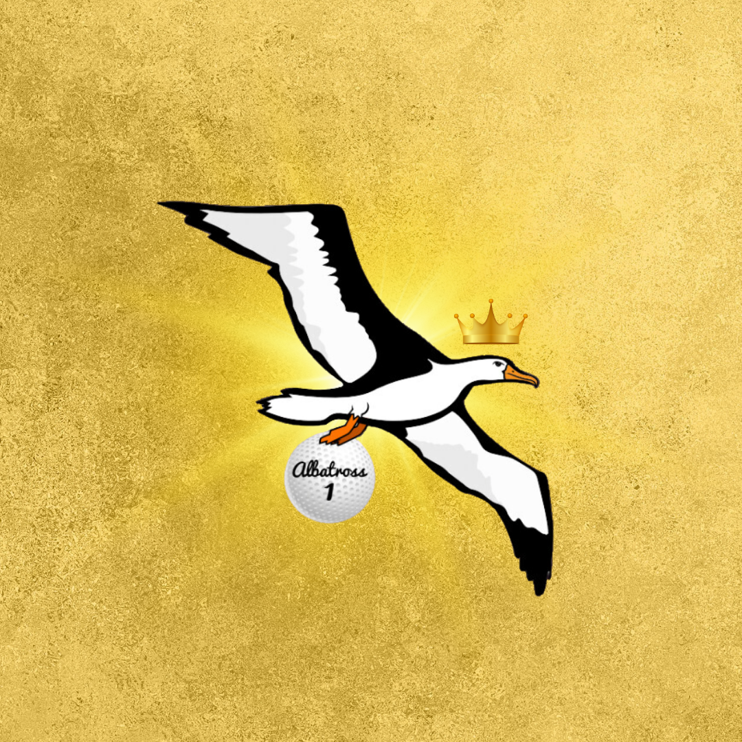 OG Collection '12x12' Physical Print - Albatross Gold Level - Gold Foil Background