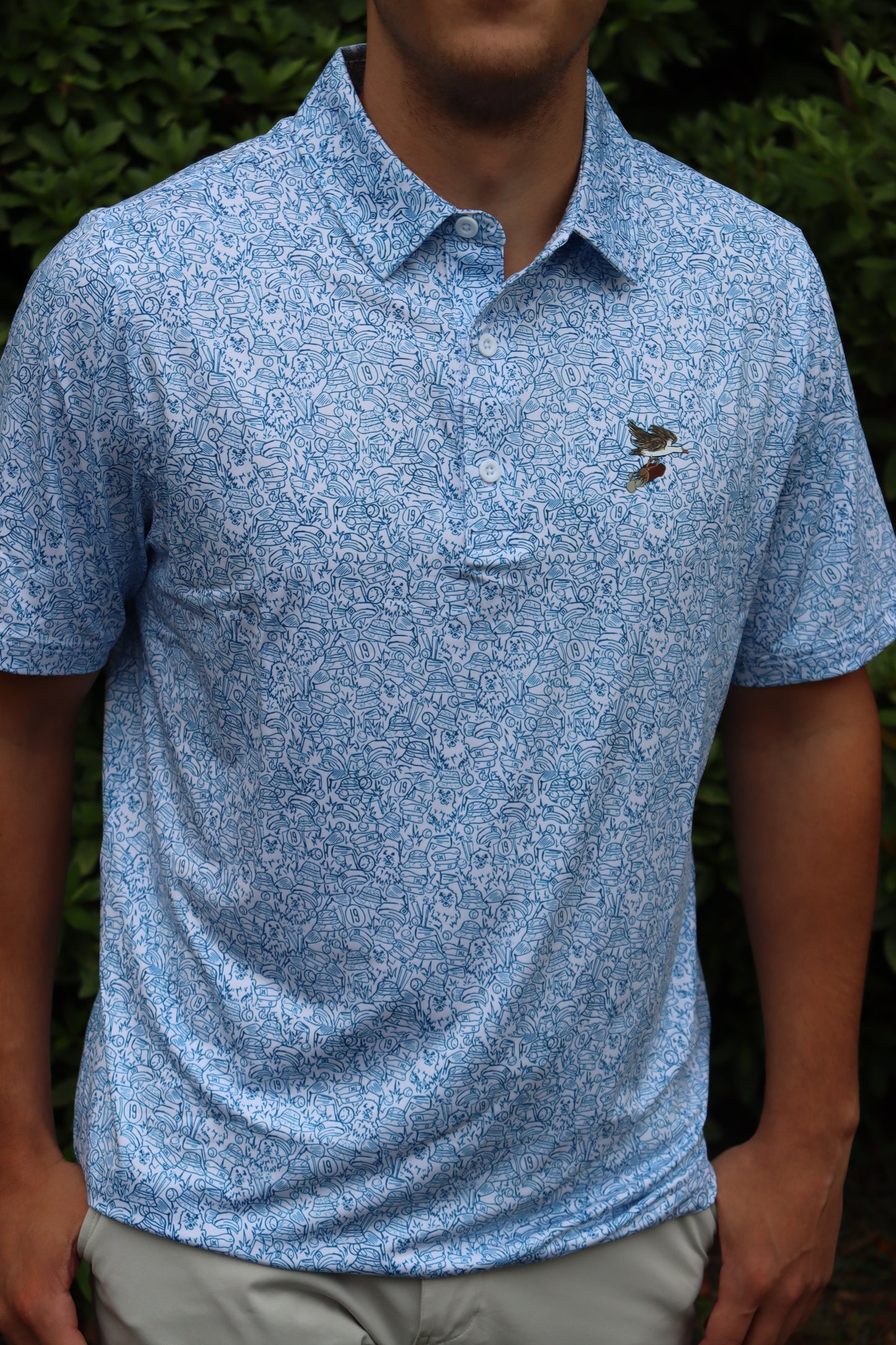Caddyshack Print Polo